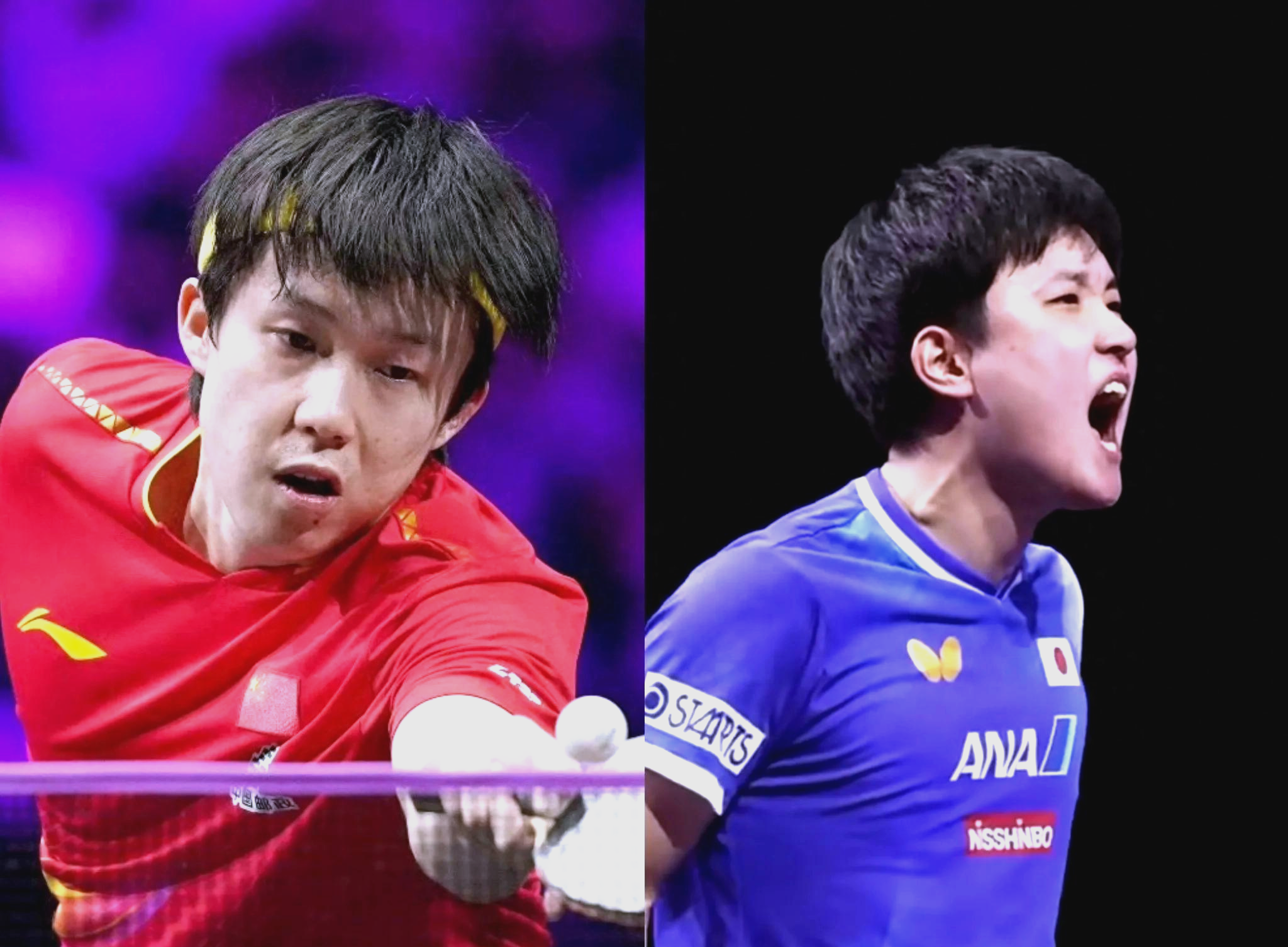 法国乒乓球队逆转中国乒乓球队，张本智和统治全场的简单介绍