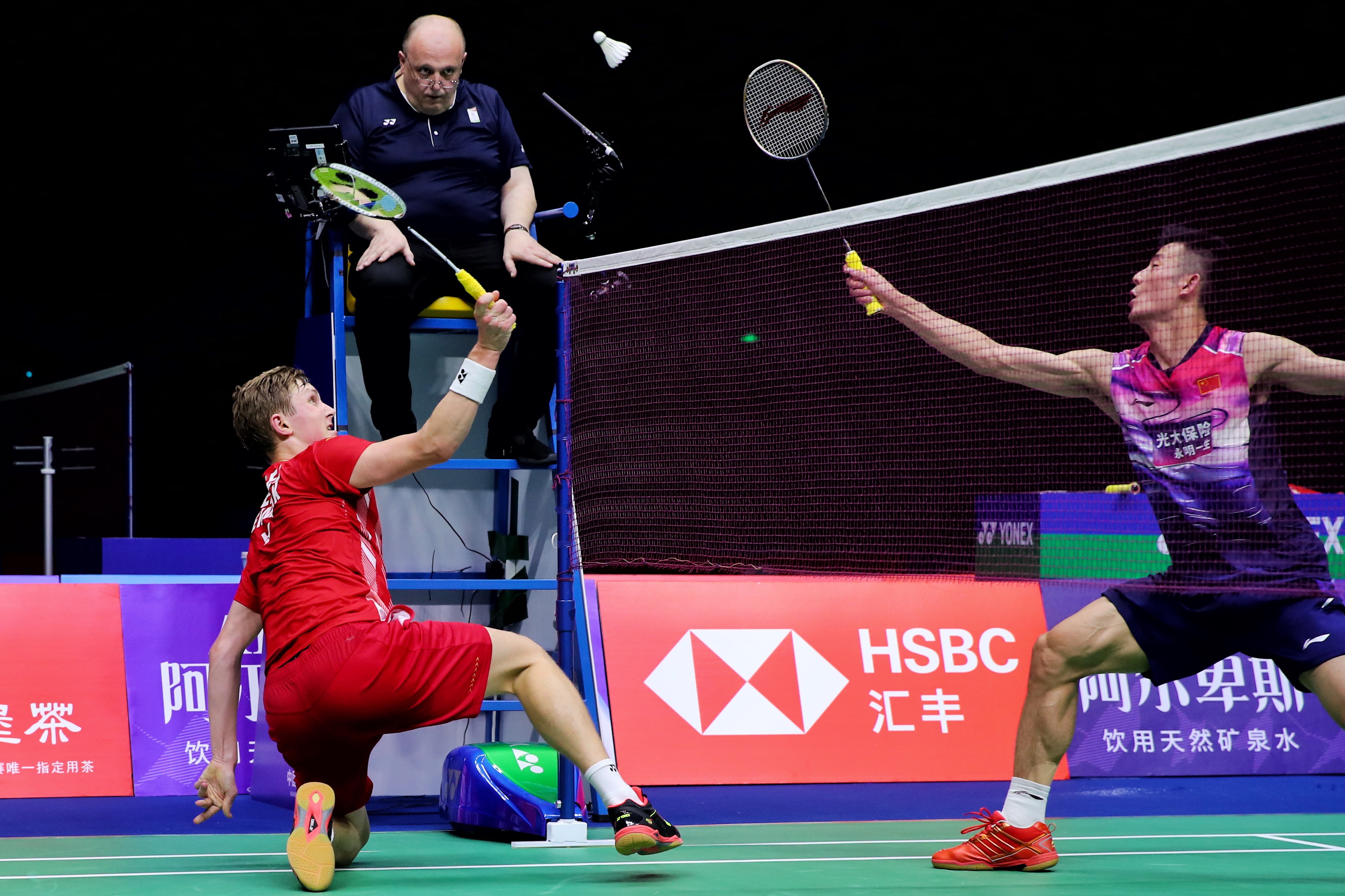 法国队碾压丹麦队，安赛龙带队取胜